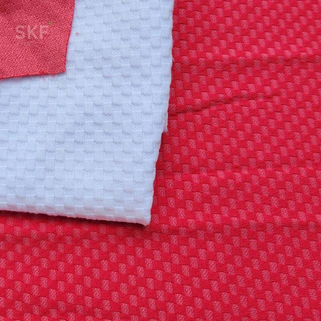 Brick Jacquard fabric swatch