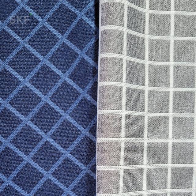 CDP Check fabric swatch