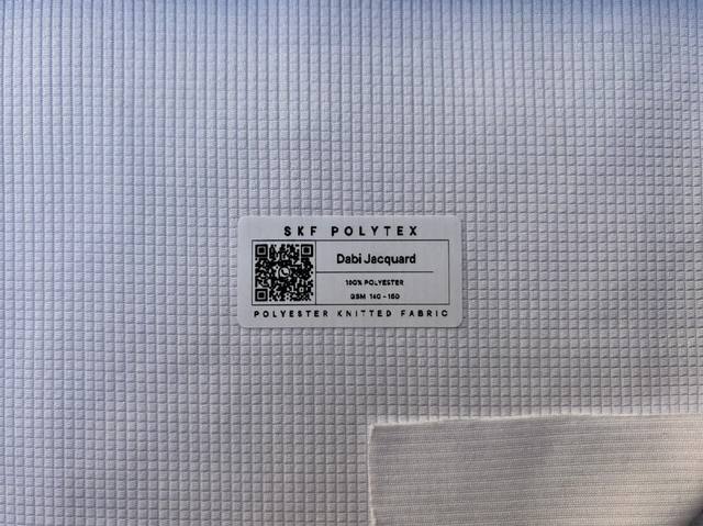 Grid Mesh fabric swatch