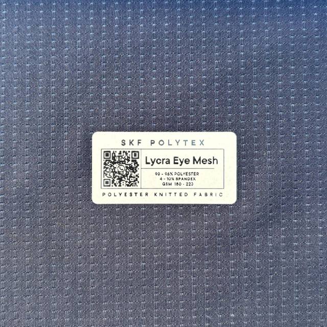 Lycra Eye Mesh fabric swatch