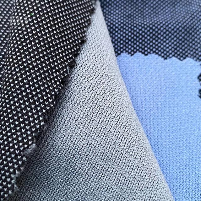 Two Tone Pique fabric swatch