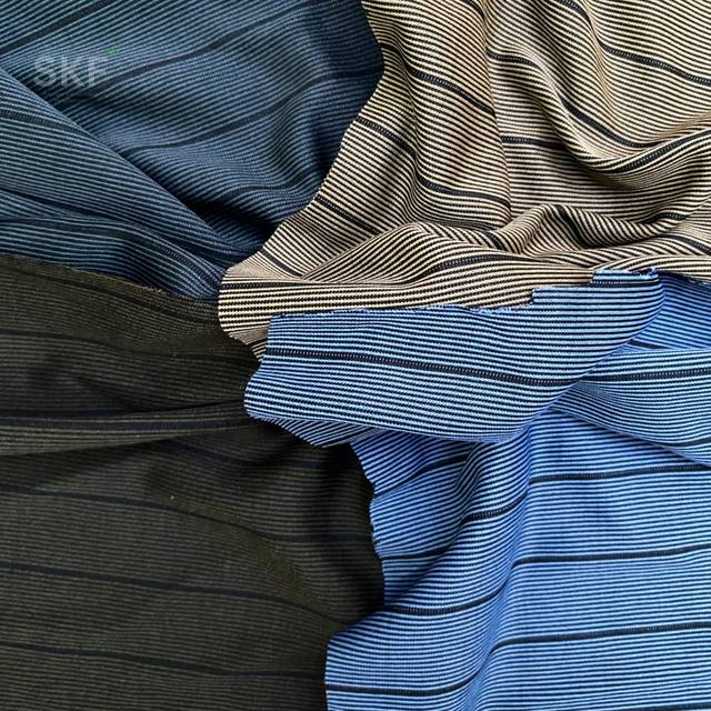 Two Tone Strip fabric swatch